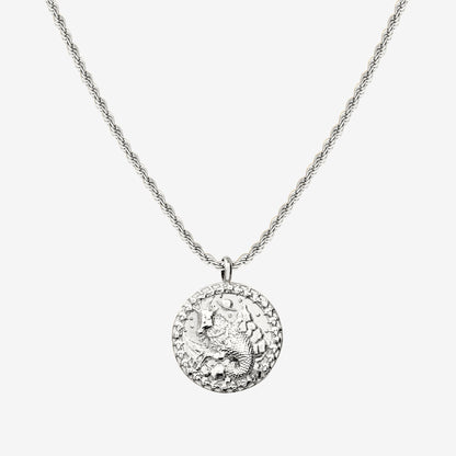 Zodiac Sign Collana Argento