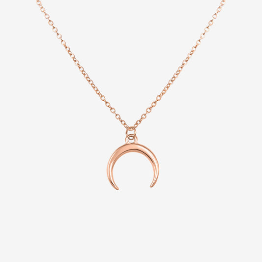 Lua Collana Oro Rosa