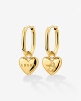 Amore Mio Oval Hoop Set Baby Oro