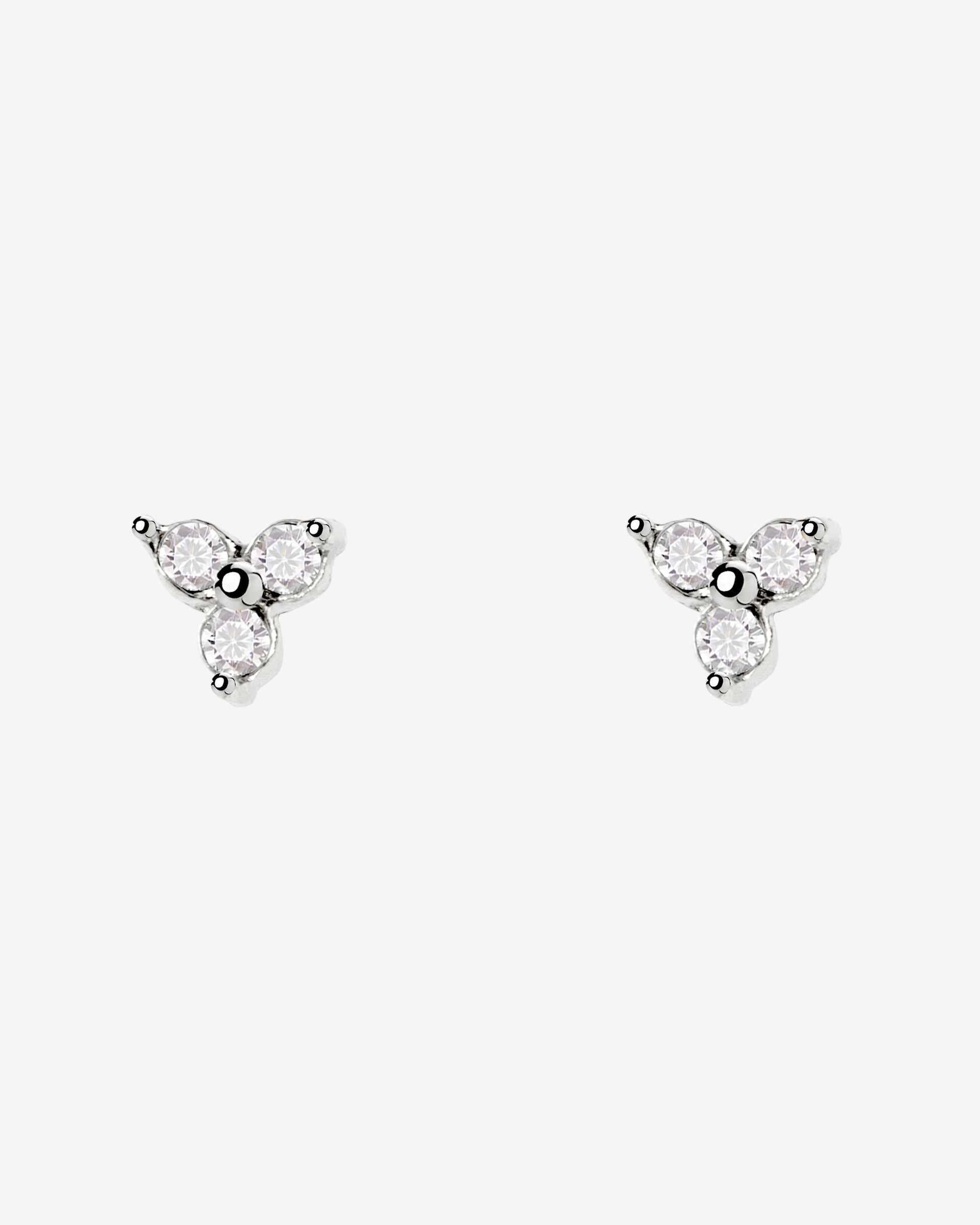 Luz Studs Argento