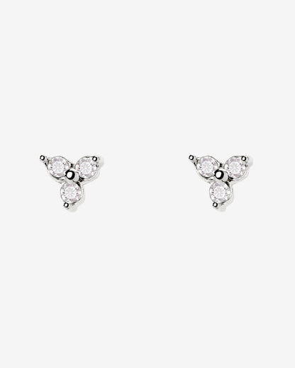 Luz Studs Argento