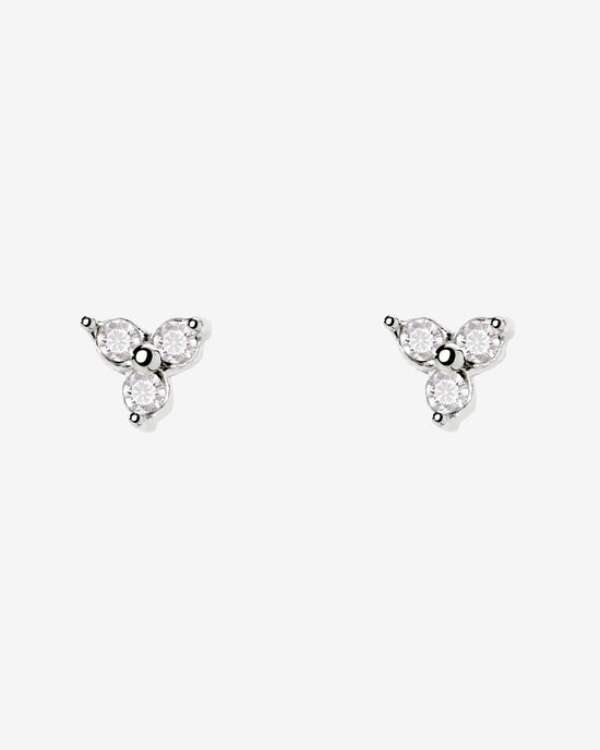 Luz Studs Argento