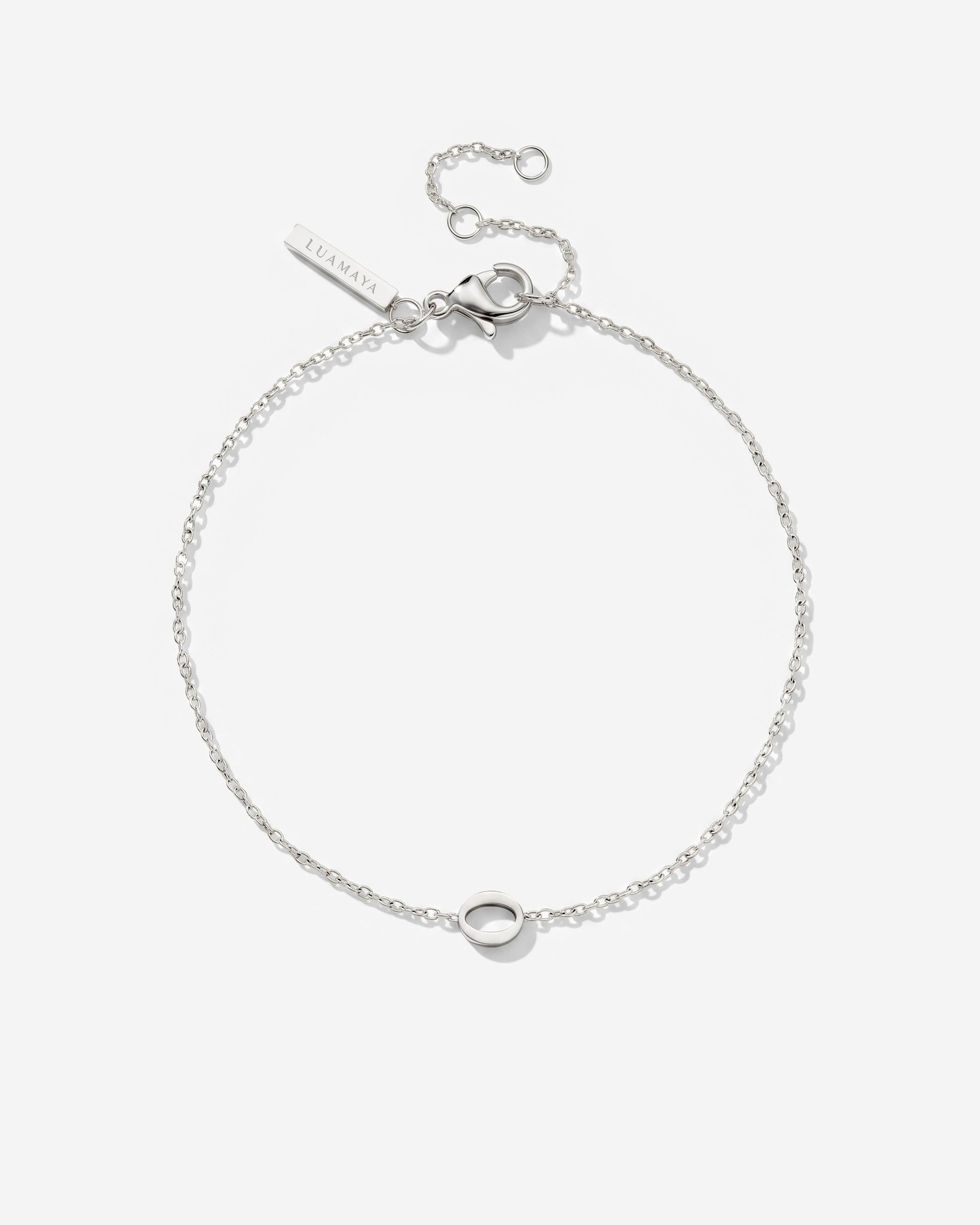 Tiny Letter Bracelet
