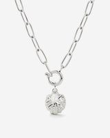 Ocean Lovers Oval Links Collana Set Argento