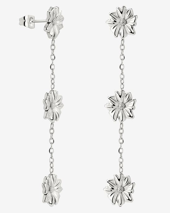 Petal Fall Orecchini Argento