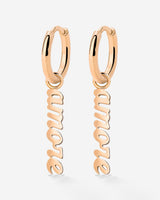 Amore puro Hoop Set Small Oro Rosa
