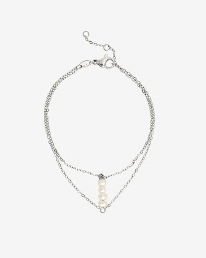 Lisys Pure Pearl Bracciale Argento