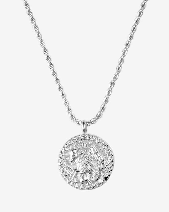 Zodiac Sign Collana Argento