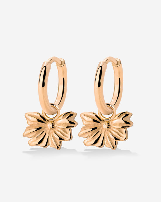 Eternal Bloom Hoop Set Small Oro Rosa