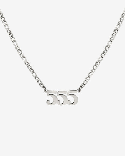 Angel Number Collana Argento