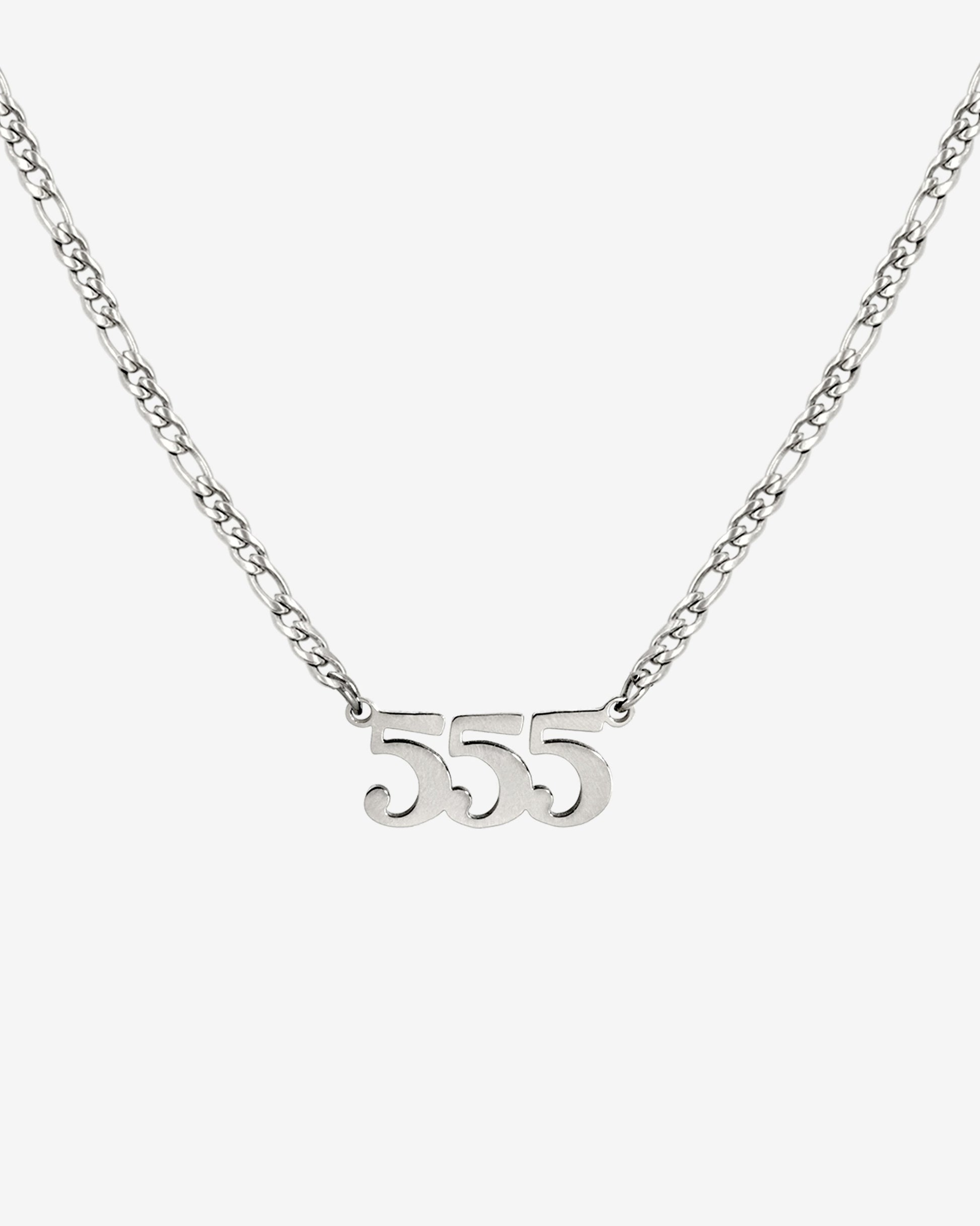 Angel Number Collana Argento