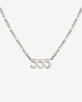 Angel Number Collana Argento 555