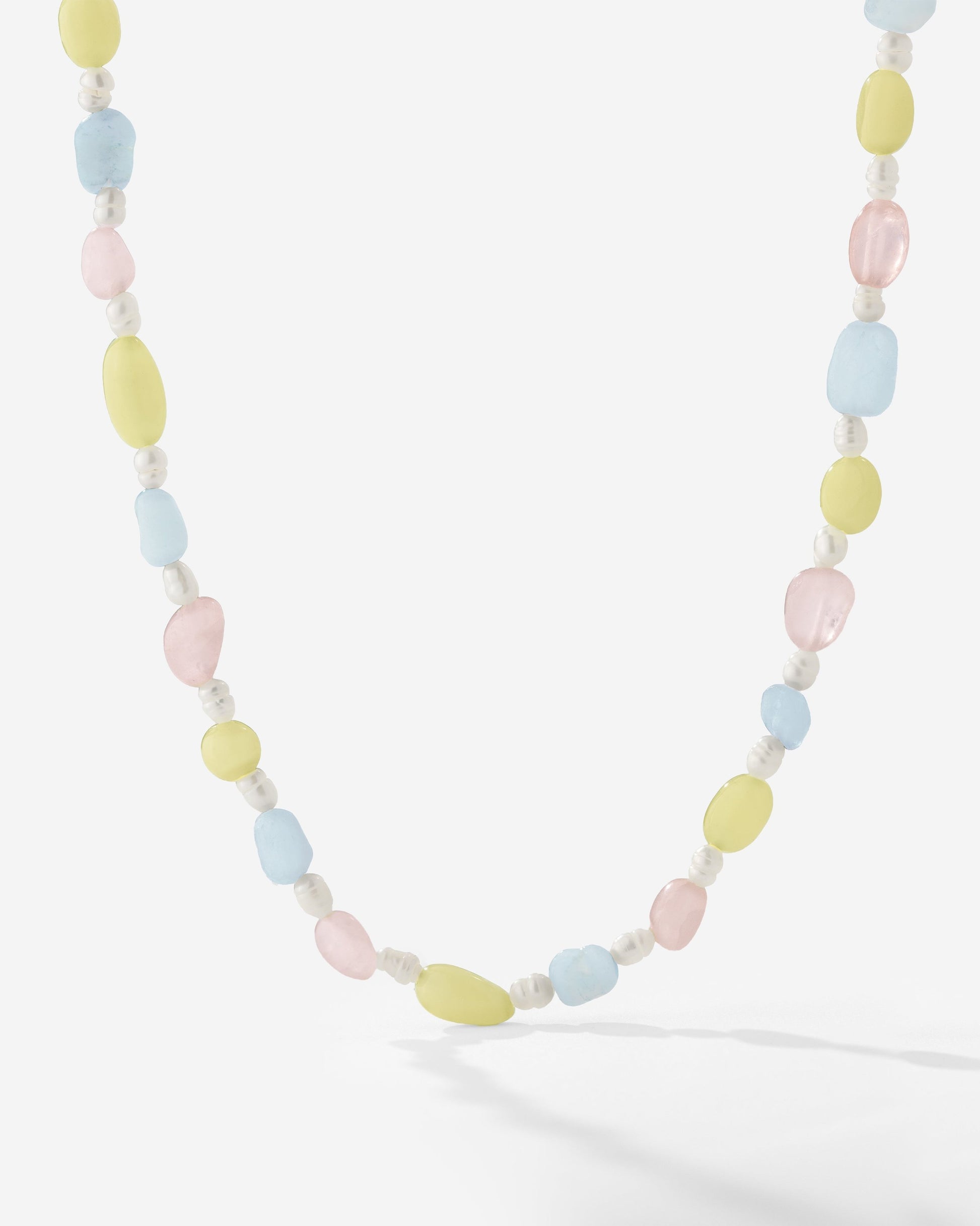 Cotton Candy Choker Argento
