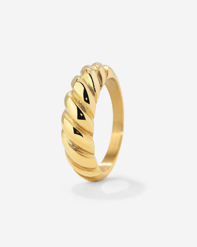 Towel Twist Anello Oro