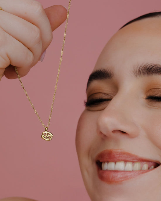 Cancer Bubble Collana Oro
