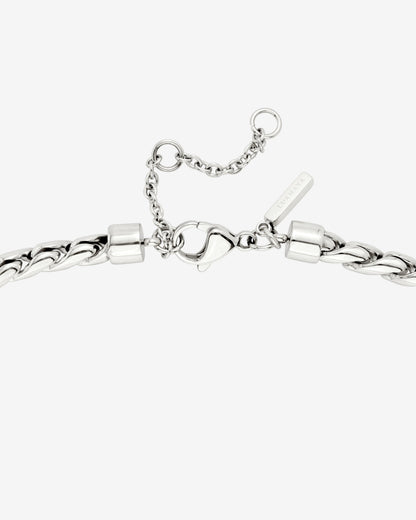 Spiral Links Collana Argento