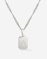 Letter Collana Argento