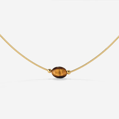 Sunflare Gem Choker Oro