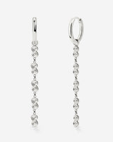 Serpent's Whisper Hoop Set Small Argento