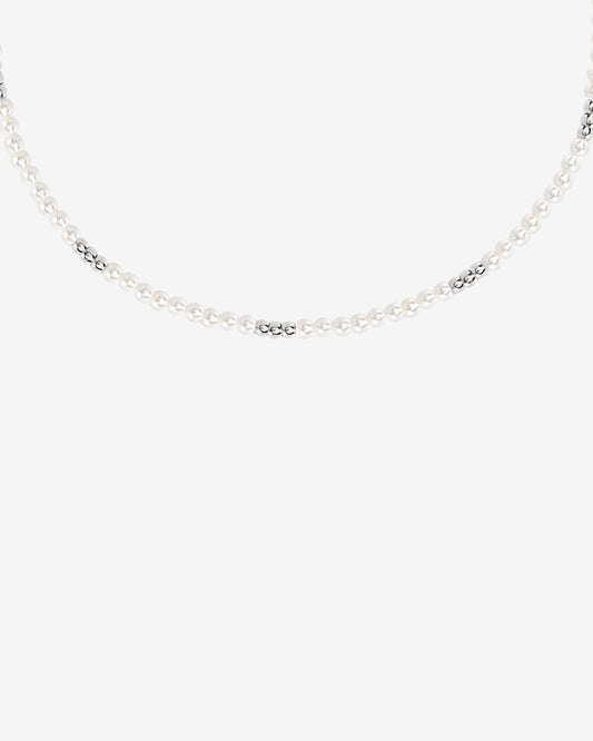 Seashore Choker Argento