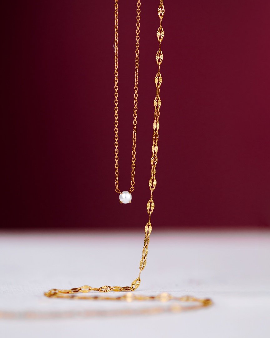 Delicate Pearl Bundle Oro Rosa