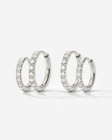 Glimmer Hoop Bundle Argento