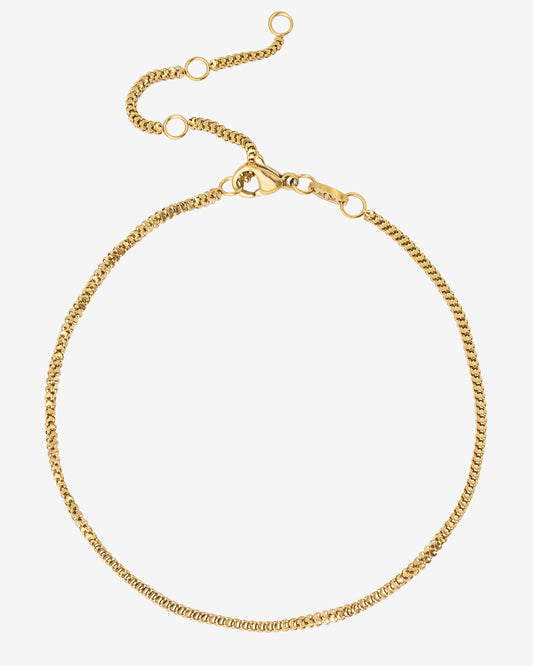Box Snake Cavigliera Oro