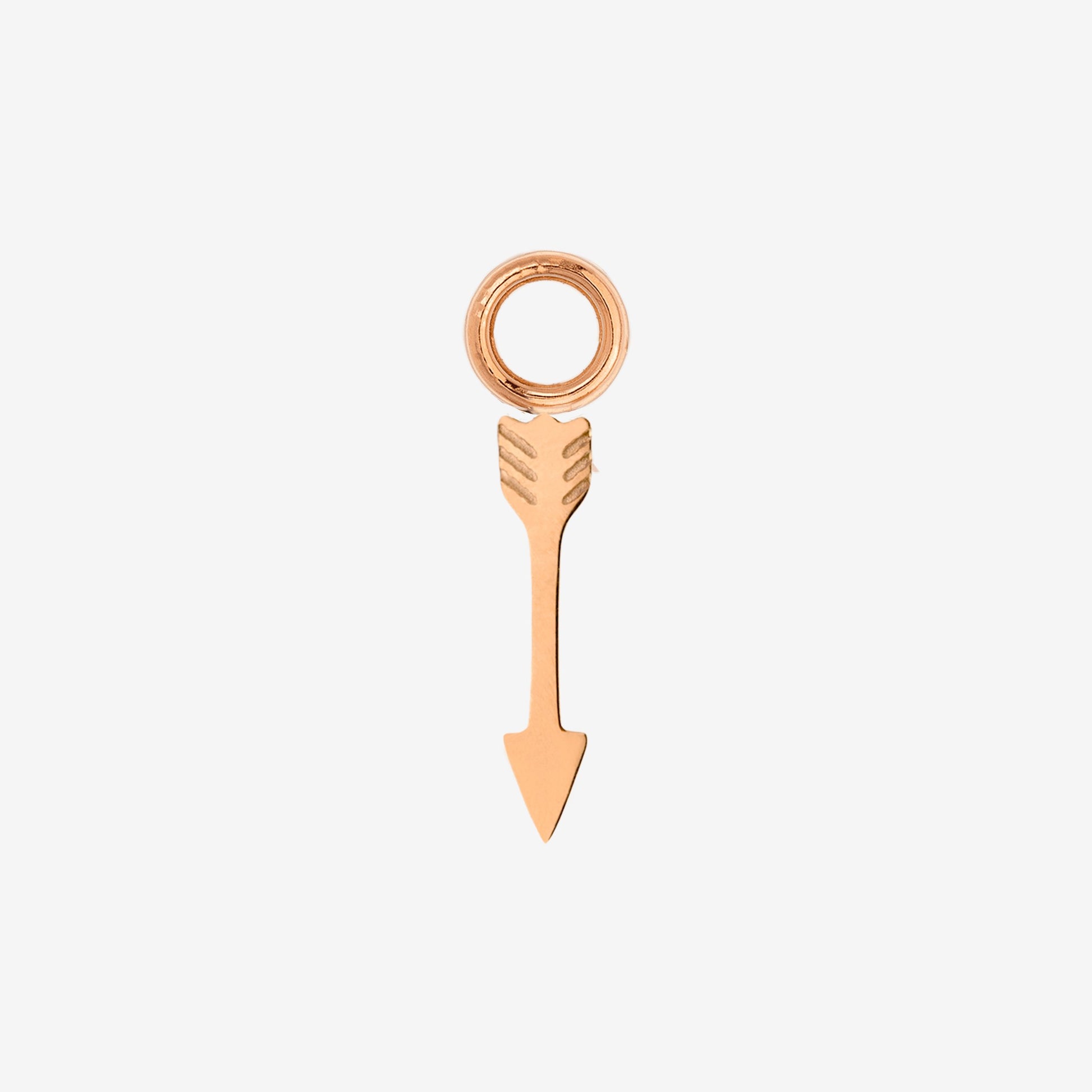 Cupid Arrow Hoopies Oro Rosa