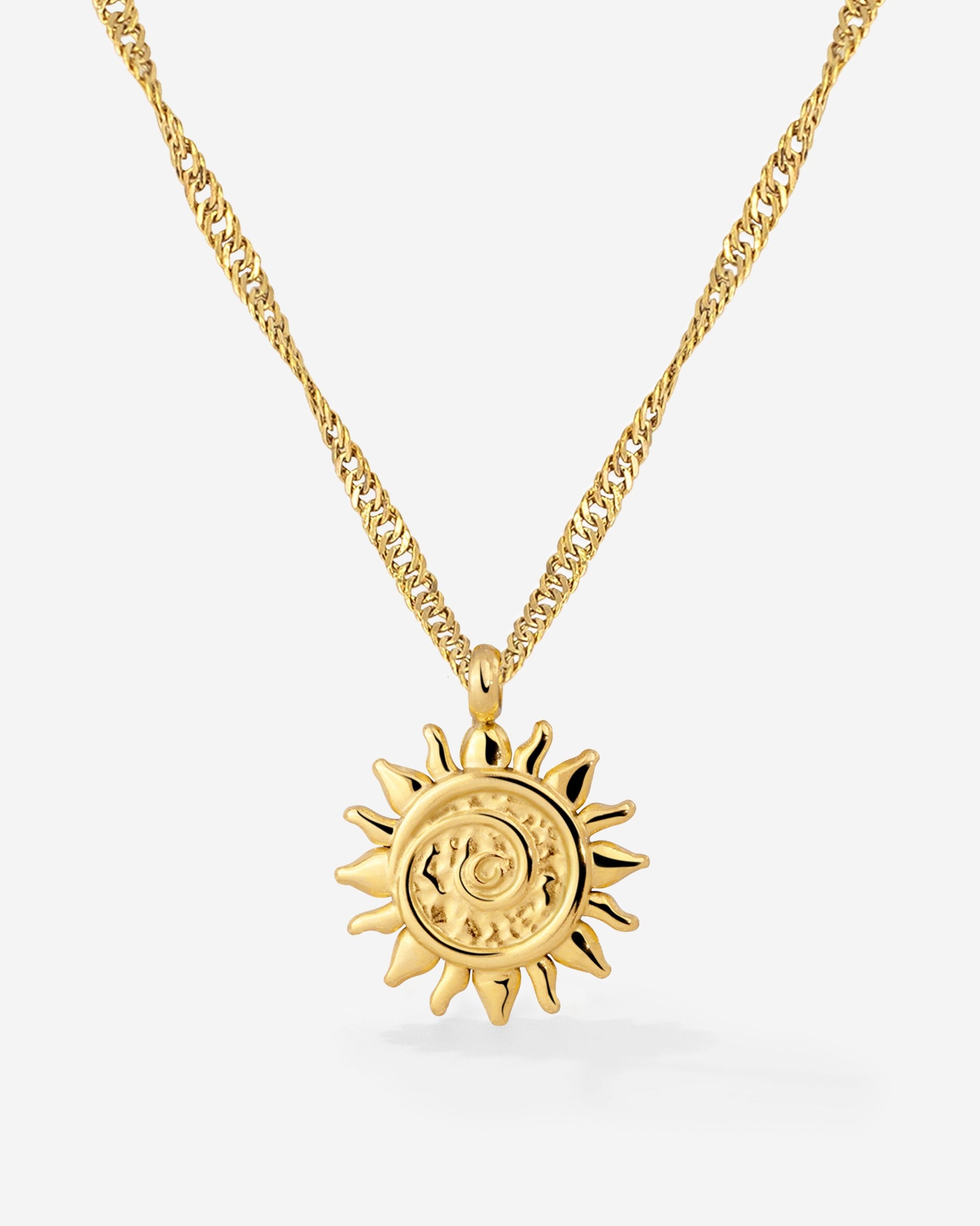 Sunny Swirl Collana Oro