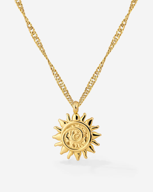 Sunny Swirl Collana Oro