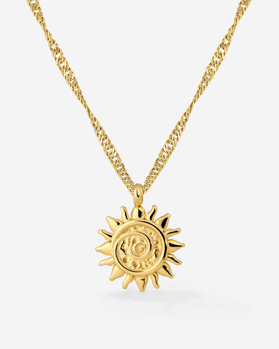 Sunny Swirl Collana Oro