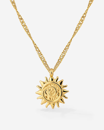 Sunny Swirl Collana Oro