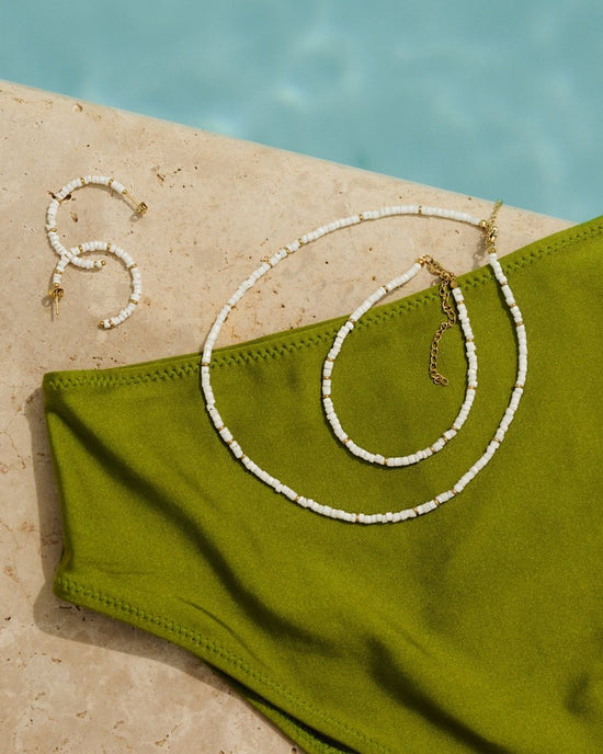Puka Shell Collana Oro Rosa