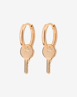 Low-key Hoop Set Small Oro Rosa