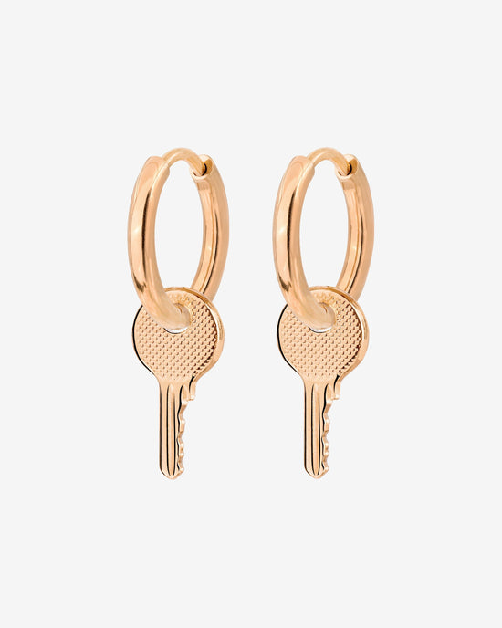 Low-key Hoop Set Small Oro Rosa
