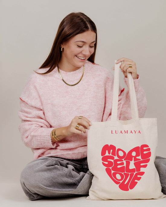 Jutetasche More Self-Love