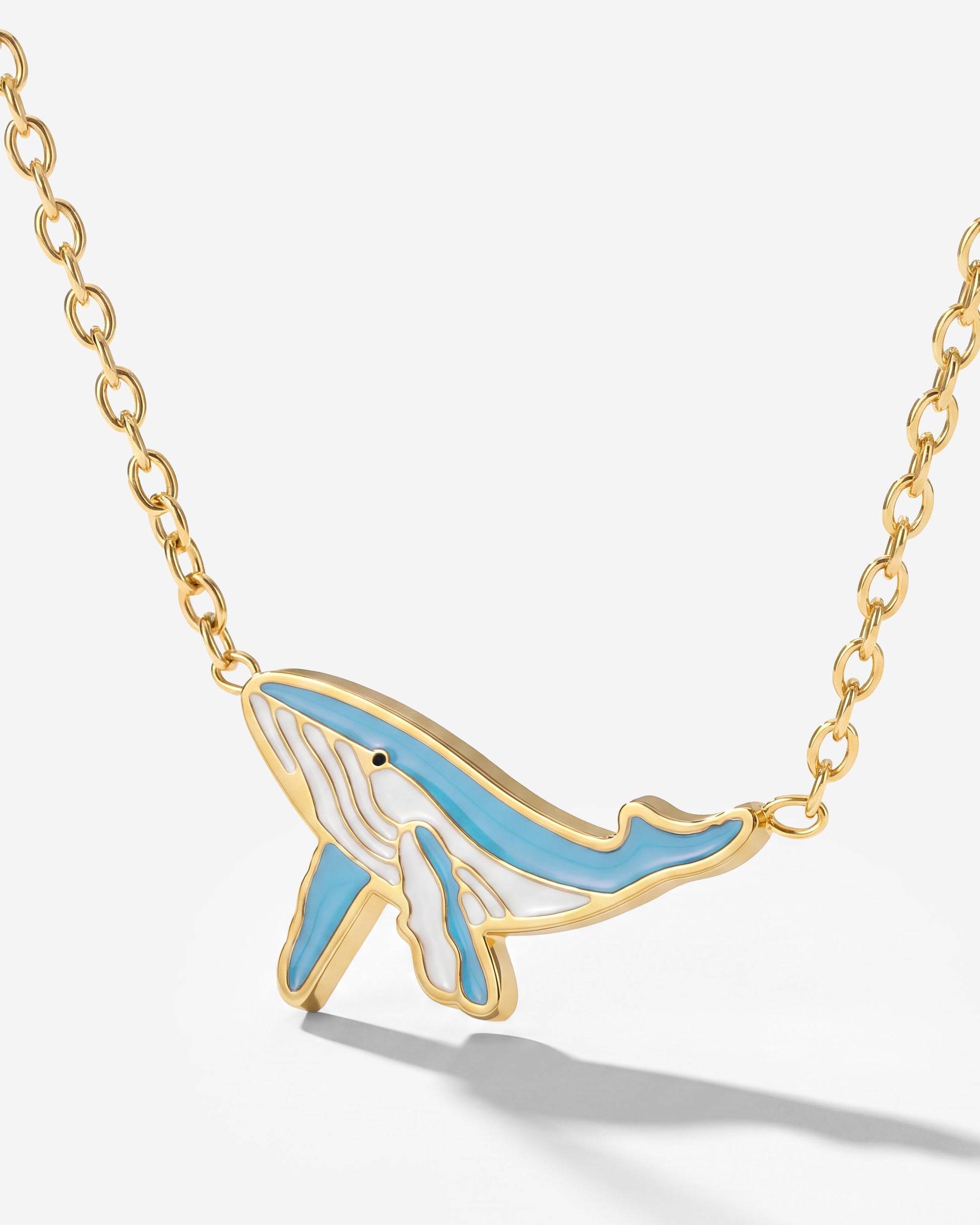 Blue Whale Collana