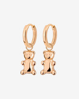 Fortune Bear Hoop Set Baby Oro Rosa