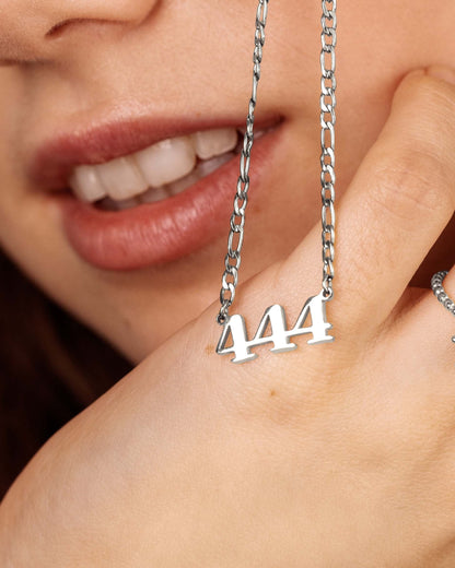 Angel Number Collana Argento