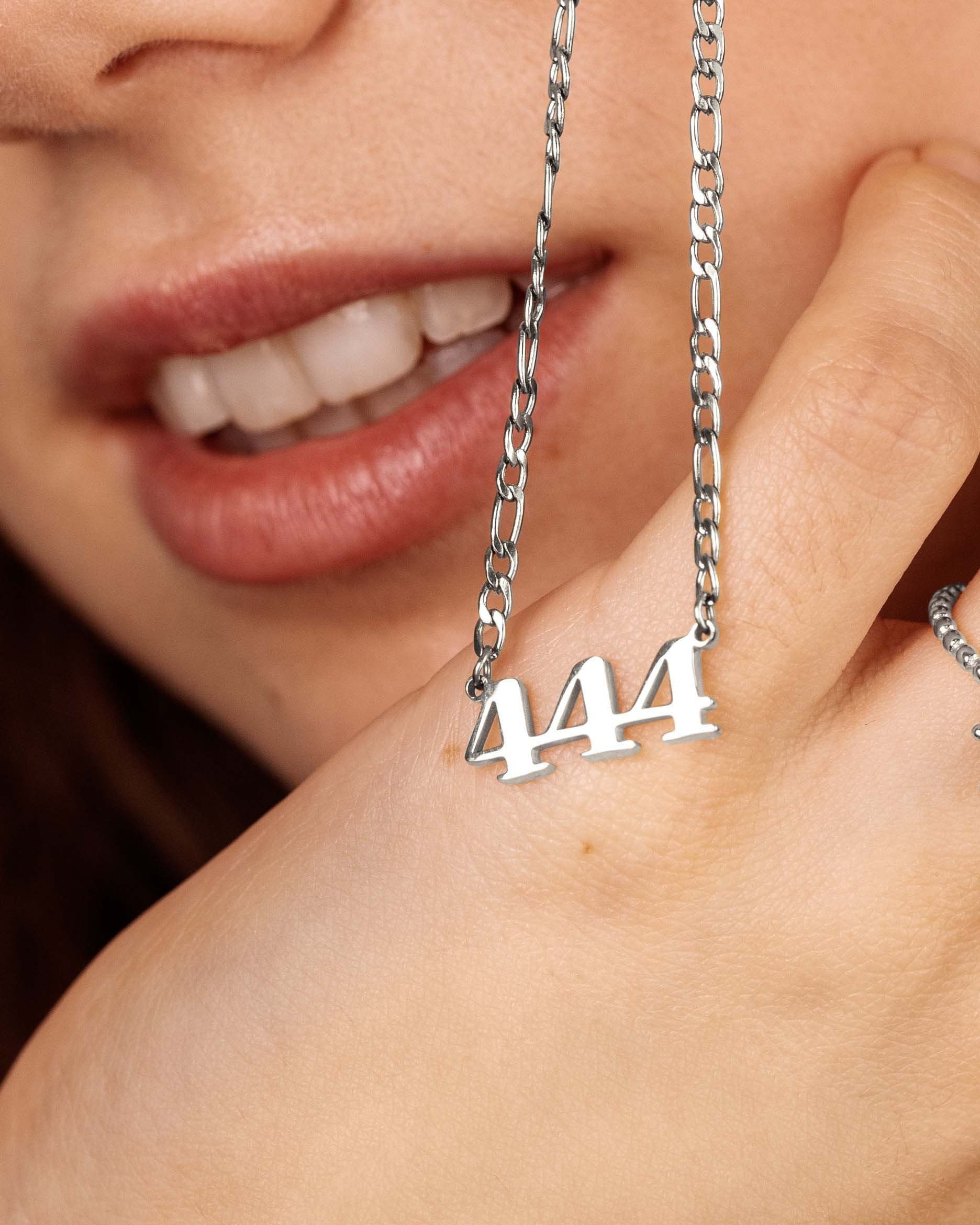 Angel Number Collana Argento