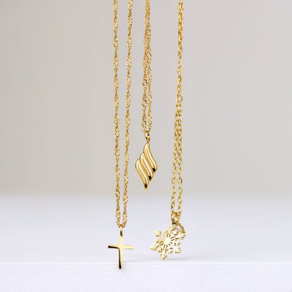 Lustrous Pendant Collana Oro