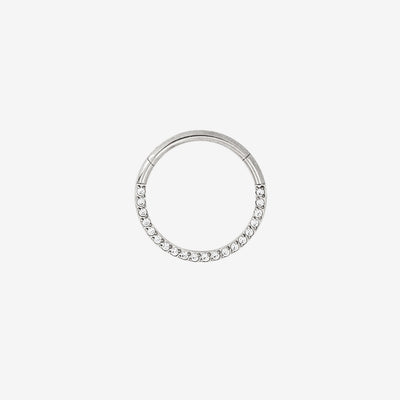 Radiant Click Piercing Silber