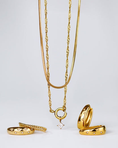 North Star Singapore Chain Collana Set Oro