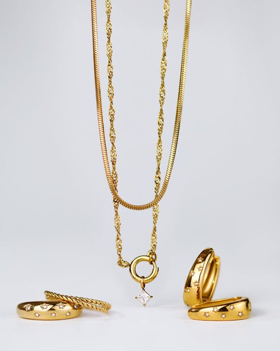 North Star Singapore Chain Collana Set Oro