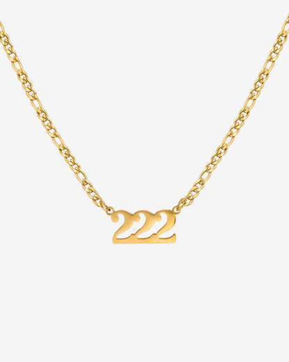 Angel Number Collana Oro
