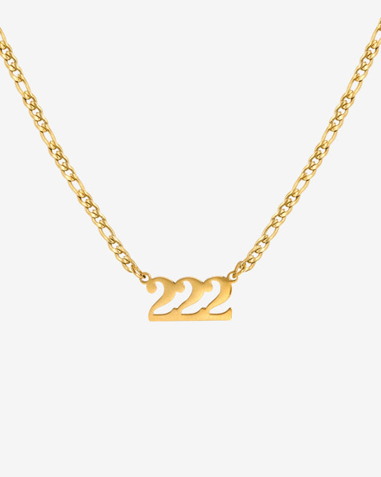 Angel Number Collana Oro