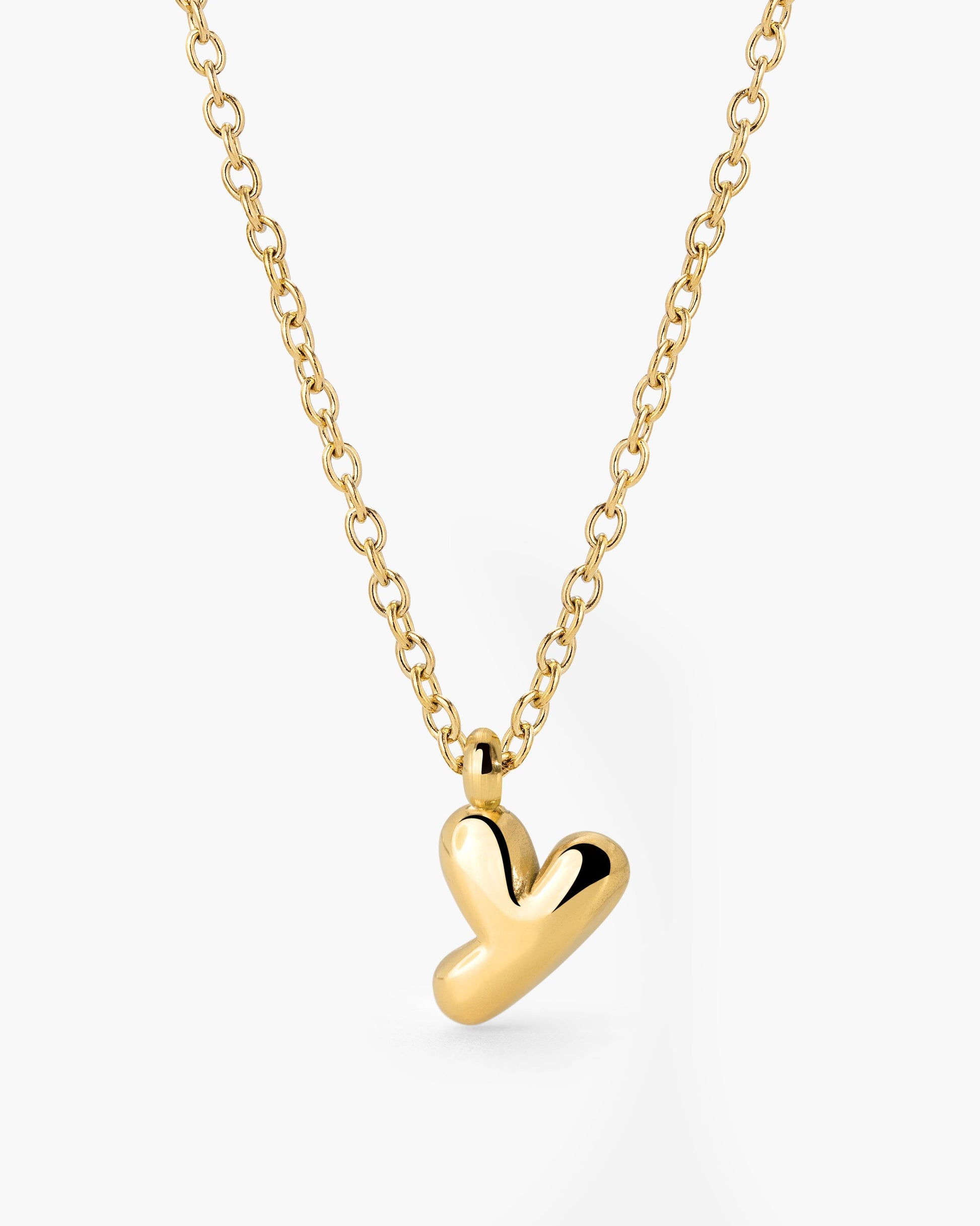 Bubble Letter Collana Oro