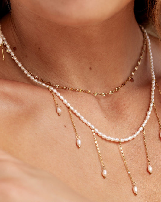 Lolas Love Pearl Power Collana Oro