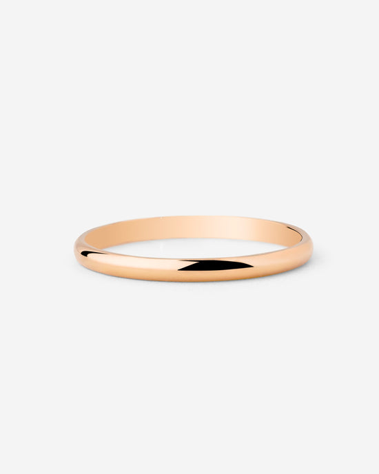 Fine Line Anello Oro Rosa