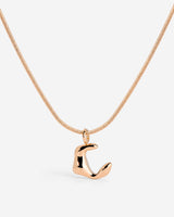 Lunar Leni Choker Oro Rosa